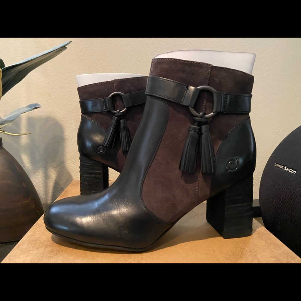 Born Toco boots Black/Grey Combo